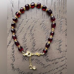 Amber adjustable bracelet
